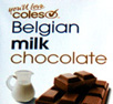 Coles Belgian milk chocolate title